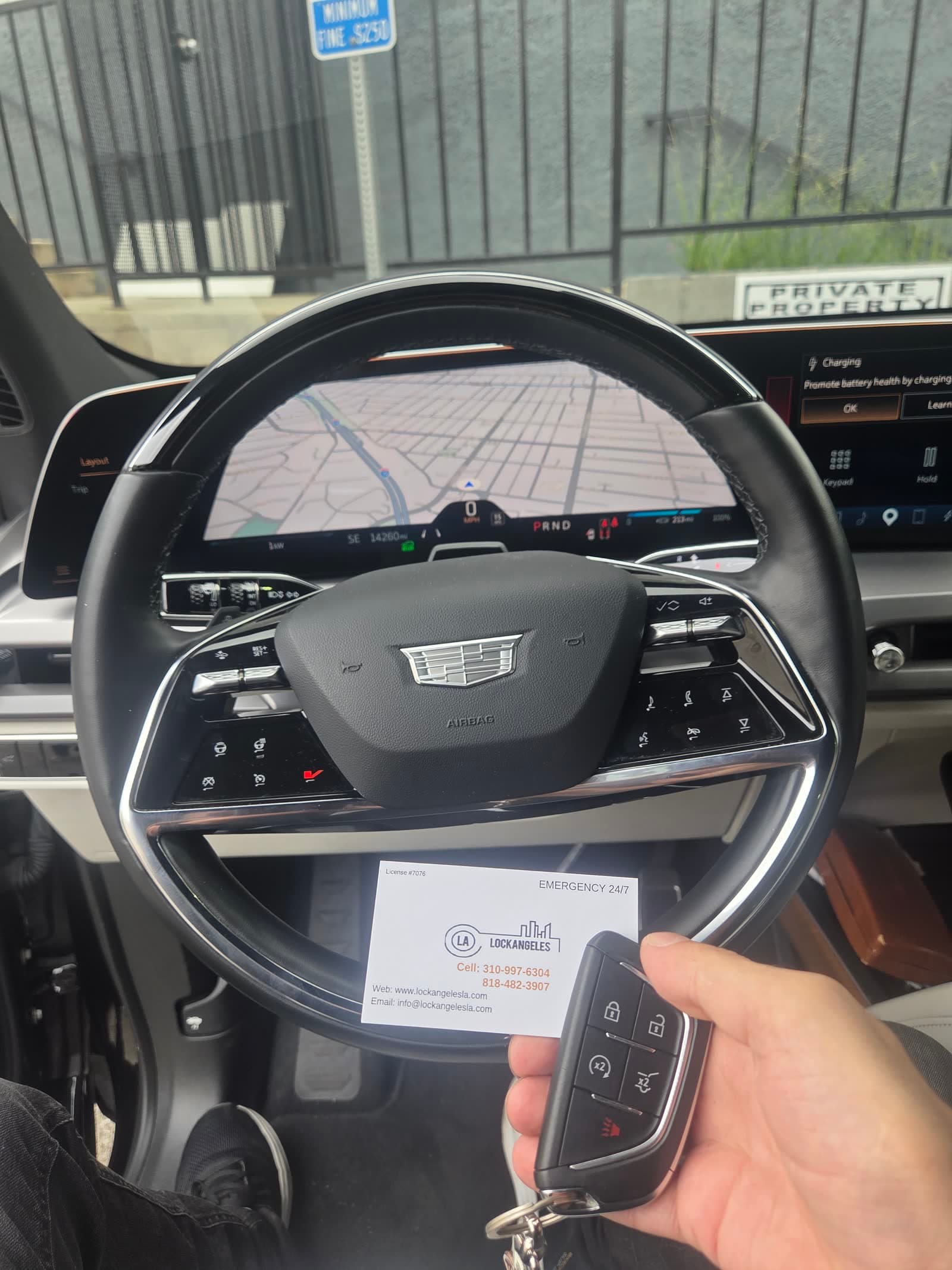 Cadillac VISTIQ smart key programming in Los Angeles