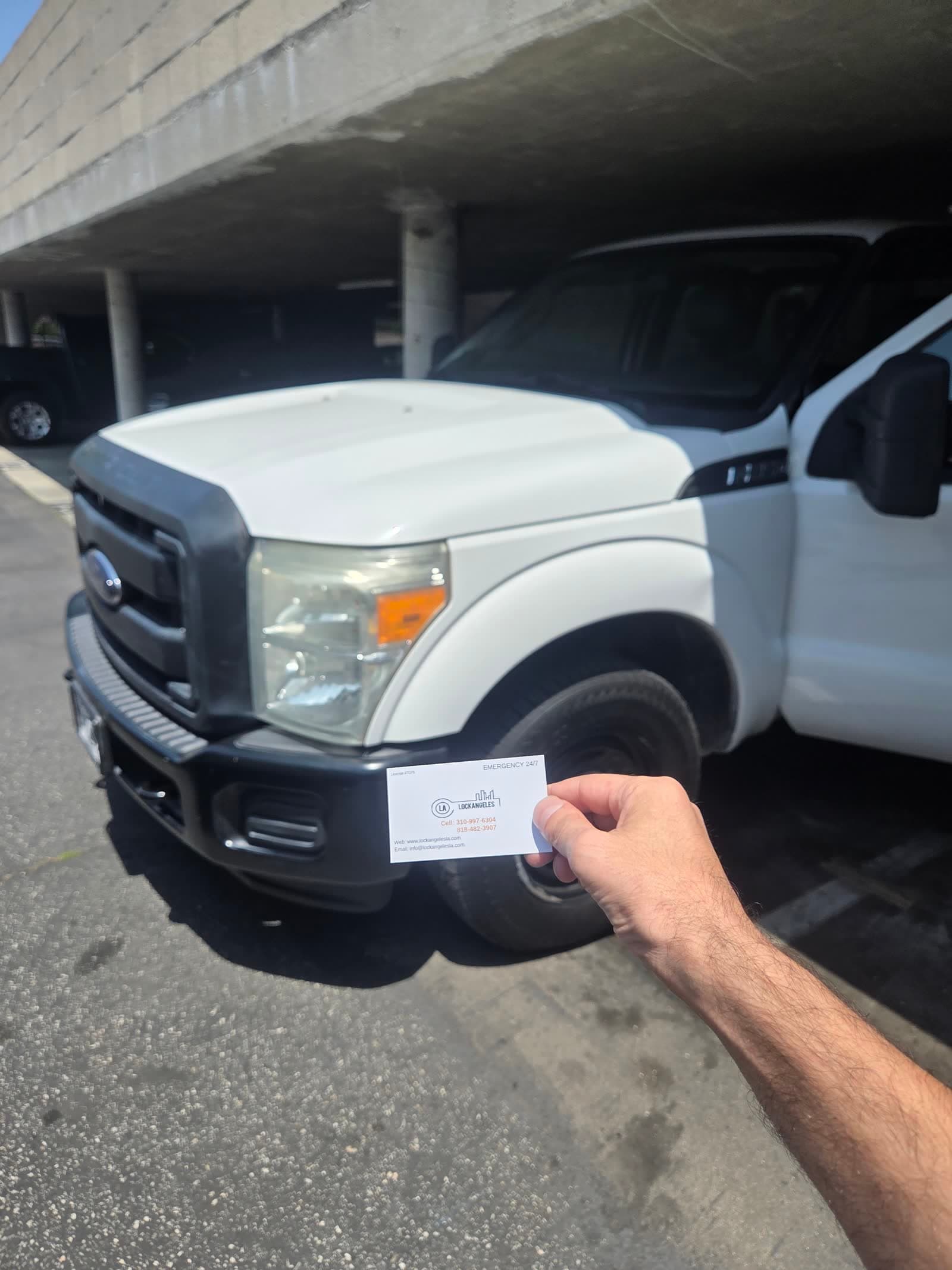 Ford Super Duty truck key replacement in Los Angeles