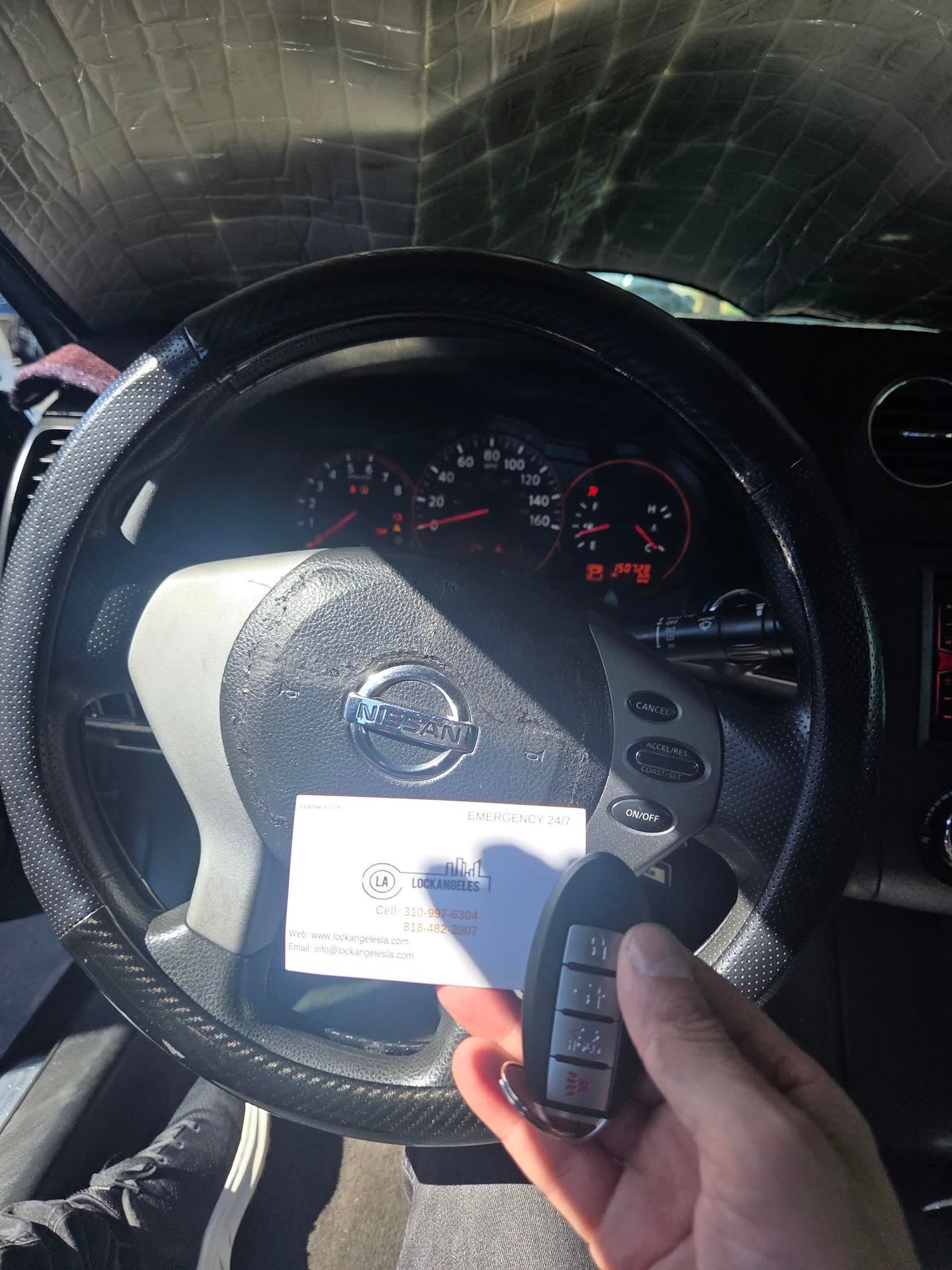 Nissan intelligent key replacement in Los Angeles